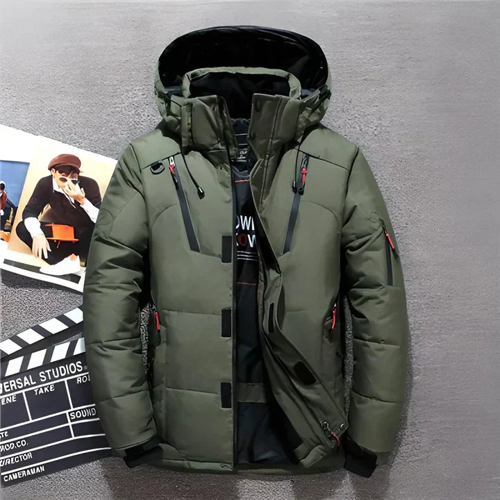 Insulated Hooded Winter Jacket