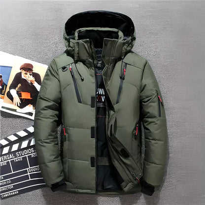 Insulated Hooded Winter Jacket