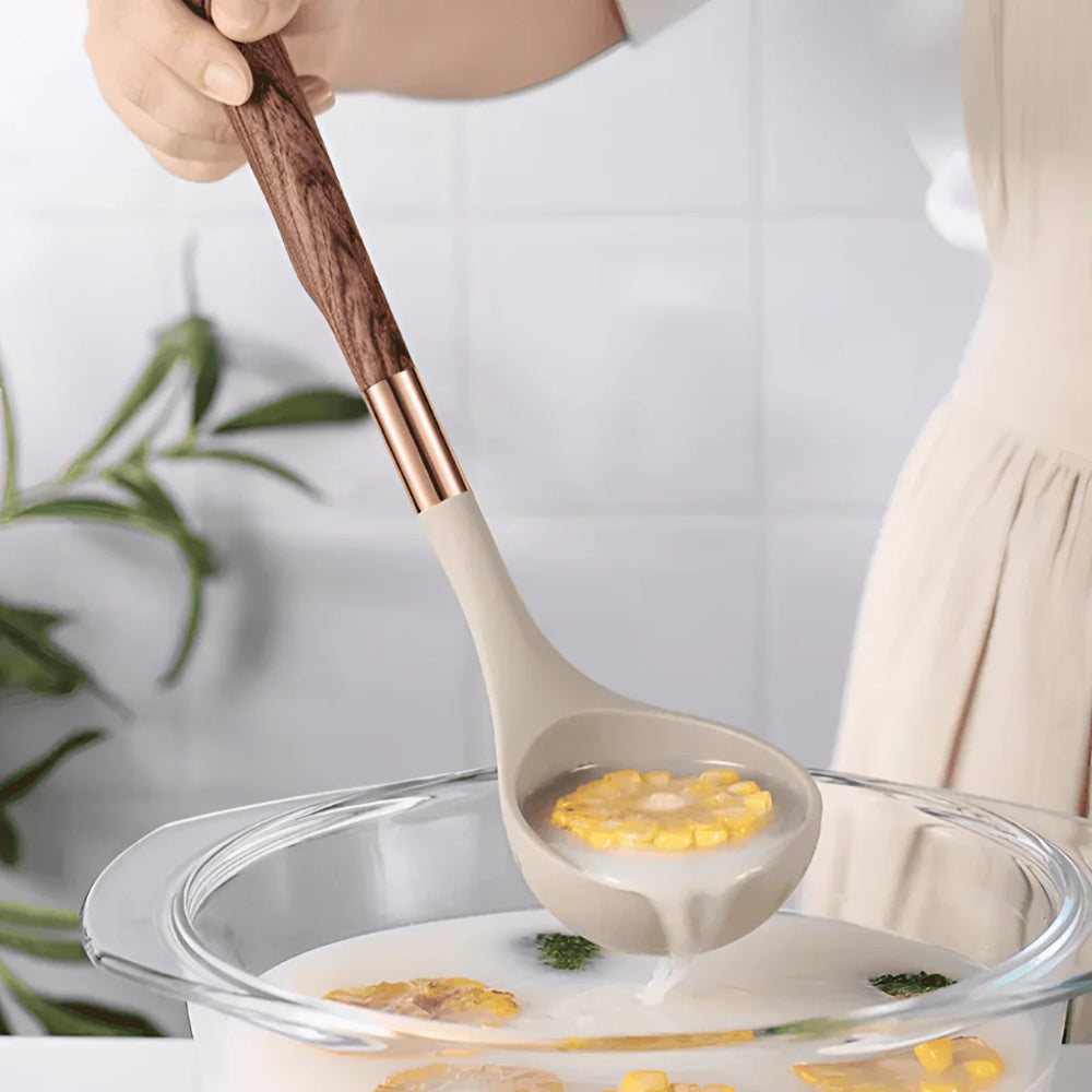 Premium Silicone Kitchen Utensil Set | 10 Pcs