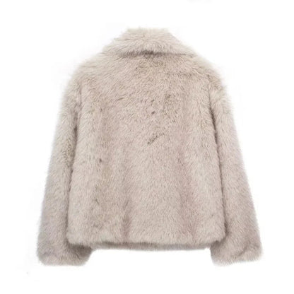 Luxurious Faux Fur Jacket