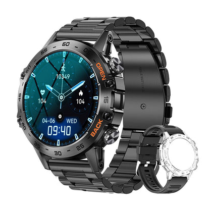 Luxury 1.39" Bluetooth Phone Smartwatch for Men Sports Fitness Watches | IP68 Waterproof Smartwatch for Xiaomi Android iOS K52 - Smartwatch, Sport, Fitness, waterproof