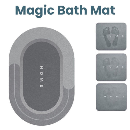 Quick-Dry Non-Slip Bath Mat - Super Absorbent