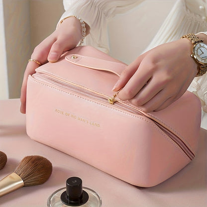 Travel Toiletry Bag with Zipper Closure