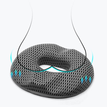 Ergonomic Seat Cushion for Tailbone Pressure Relief
