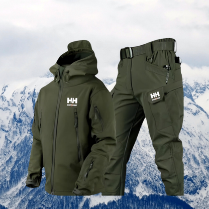 Men's 2-Piece Set Zip Jacket + Pocket Pants