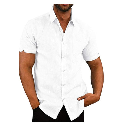 Men's Short Sleeve Button Shirt