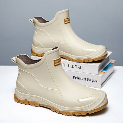 Men's Waterproof All-Weather Rubber Boots