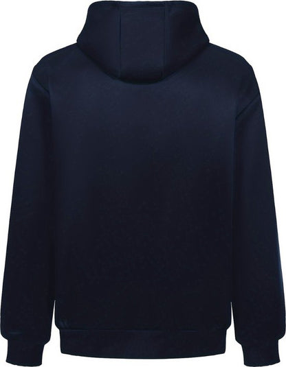 Men's Zipper Hoodie Made of Lambswool for Winter