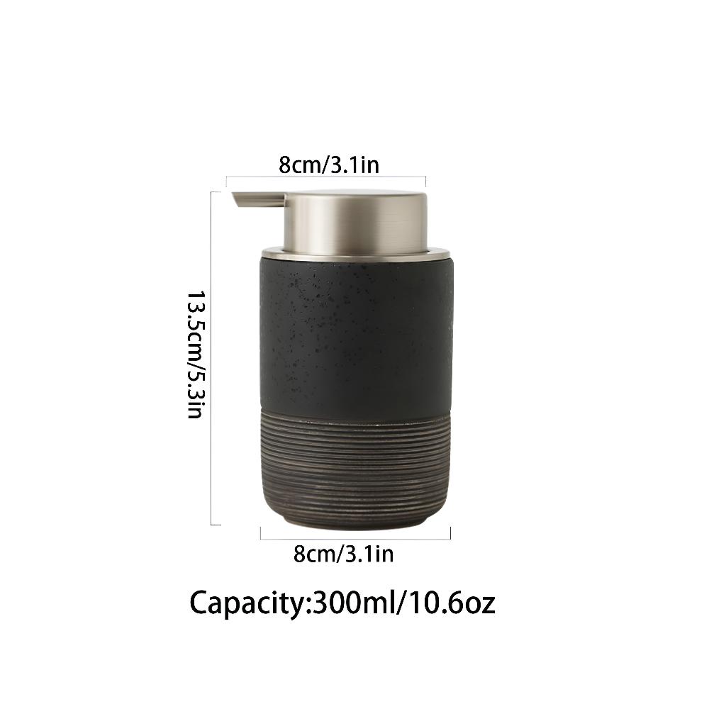 Ceramic Soap Dispenser with Matte Finish
