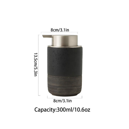 Ceramic Soap Dispenser with Matte Finish