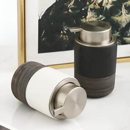 Ceramic Soap Dispenser with Matte Finish