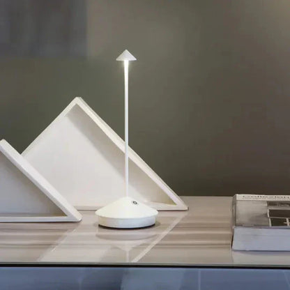 Minimalist LED Table Lamp - Waterproof & Dimmable Cordless Lighting