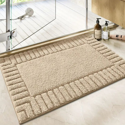 Modern Stripe Bath Rug Mat