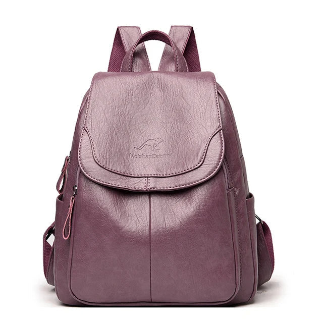 Chic Women's Vegan Leather Backpack for Everyday Style