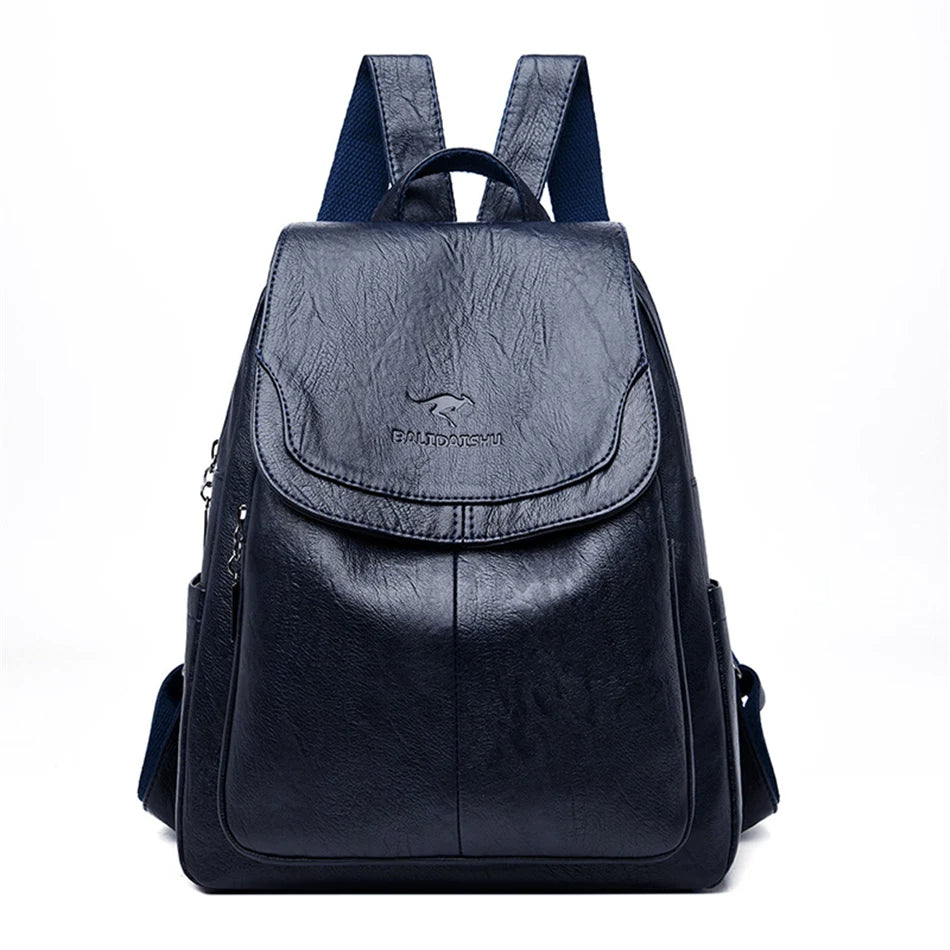 Chic Women's Vegan Leather Backpack for Everyday Style