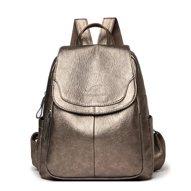 Chic Women's Vegan Leather Backpack for Everyday Style