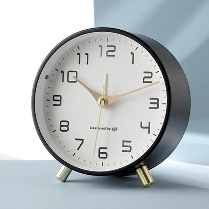 Quiet Desktop Clock - Modern Nordic Style