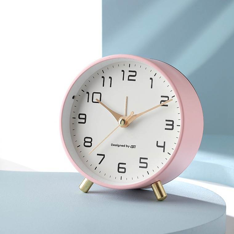 Quiet Desktop Clock - Modern Nordic Style