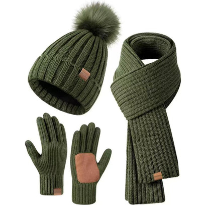 MODUNET – 3-Piece Winter Accessory Set for Chilly Weather