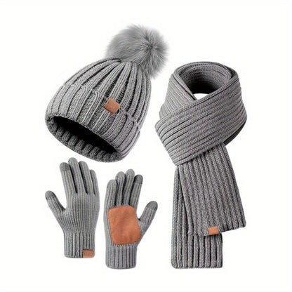 MODUNET – 3-Piece Winter Accessory Set for Chilly Weather