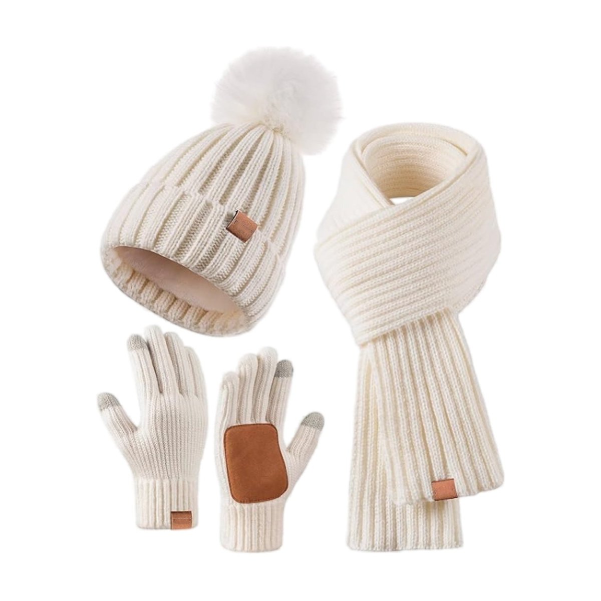 MODUNET – 3-Piece Winter Accessory Set for Chilly Weather