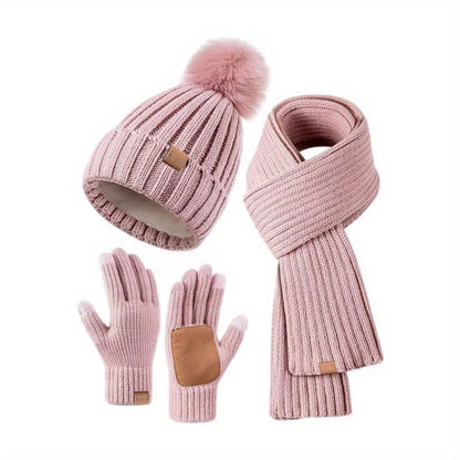 MODUNET – 3-Piece Winter Accessory Set for Chilly Weather