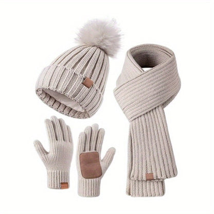 MODUNET – 3-Piece Winter Accessory Set for Chilly Weather