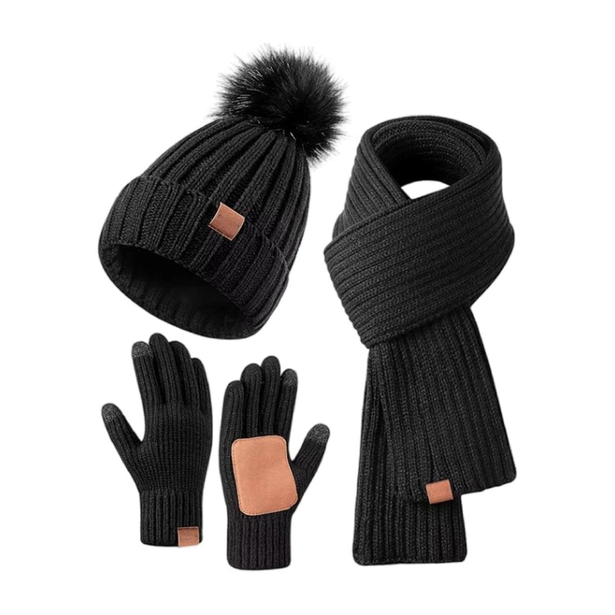 MODUNET – 3-Piece Winter Accessory Set for Chilly Weather