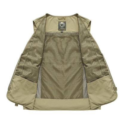 Outdoor Utility Vest With Many Pockets