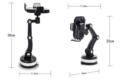 Adjustable Vehicle Phone Mount for Dashboard & Windshield