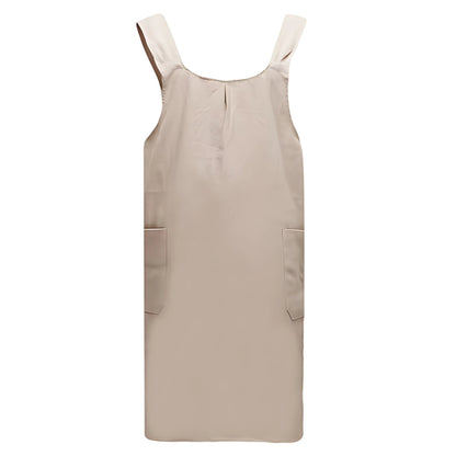 Korean-Style Cross-Back Apron Dress