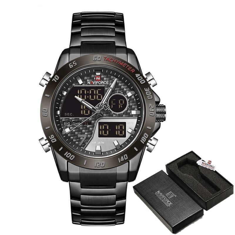NAVIFORCE Dual Display Chronograph Sport Watch