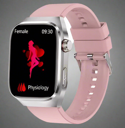 NexaPulse Watch Blood Sugar, ECG, Uric Acid, Bluetooth