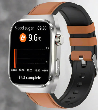 NexaPulse Watch Blood Sugar, ECG, Uric Acid, Bluetooth