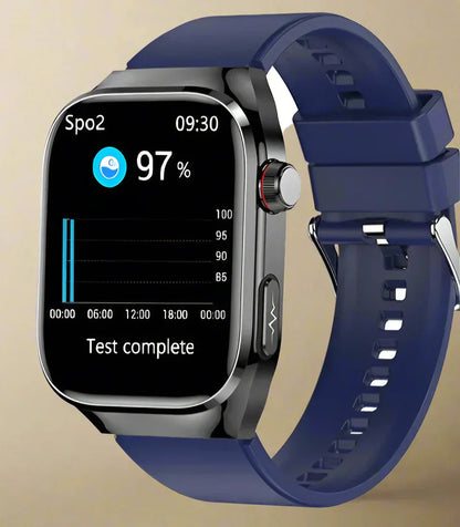 NexaPulse Watch Blood Sugar, ECG, Uric Acid, Bluetooth