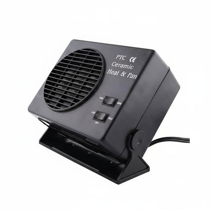 Niki | 12V Ceramic Car Heater Fan | 150W-300W | Portable Defroster w/ Automatic Thermostat