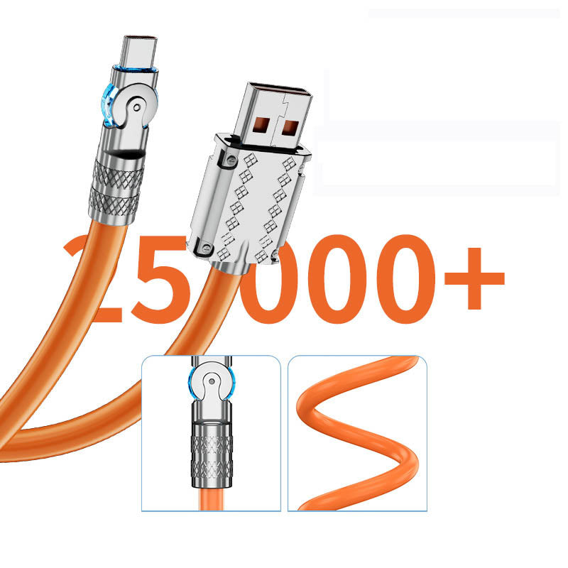 Niki | 180° Anti-Break Fast Charging Data Cable (120W)
