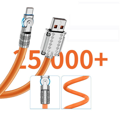 Niki | 180° Anti-Break Fast Charging Data Cable (120W)