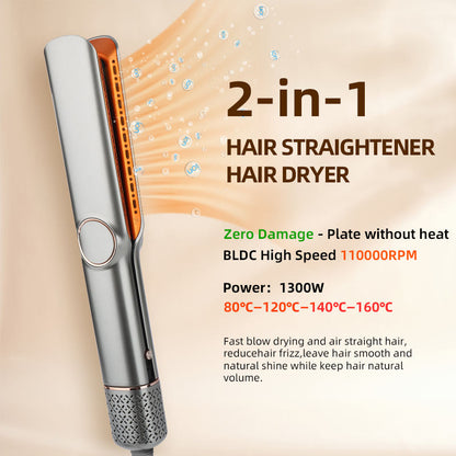 Niki | 2-in-1 Hair Dryer & Straightener for Effortless Styling