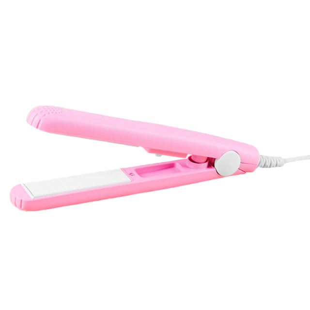 Niki | Compact Ceramic Wand: Curl & Straighten On-the-Go