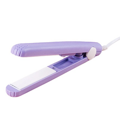 Niki | Compact Ceramic Wand: Curl & Straighten On-the-Go