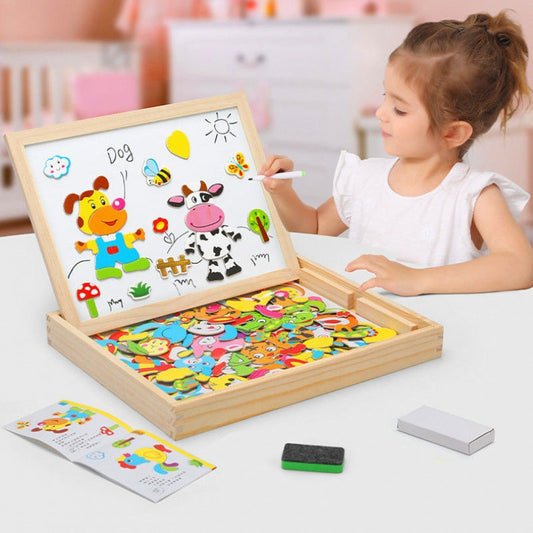 Niki | 2-in-1 Montessori Drawing Board – Creative Learning & Reusable Children's Drawing Set