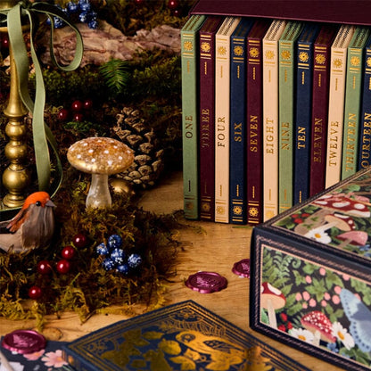 Niki | 24 Days Premium Stationery Advent Calendar | Limited "Winter Forest" Edition | 24 Exclusive Stationery Surprises | Sustainable & Plastic-Free | Includes 2025 Calendar & Accessories