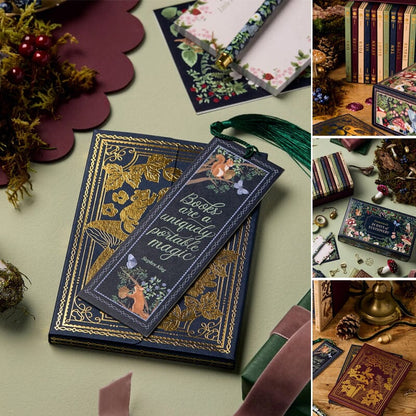 Niki | 24 Days Premium Stationery Advent Calendar | Limited "Winter Forest" Edition | 24 Exclusive Stationery Surprises | Sustainable & Plastic-Free | Includes 2025 Calendar & Accessories