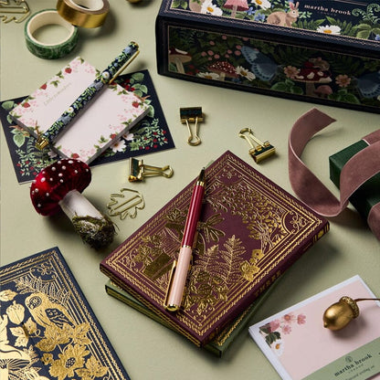Niki | 24 Days Premium Stationery Advent Calendar | Limited "Winter Forest" Edition | 24 Exclusive Stationery Surprises | Sustainable & Plastic-Free | Includes 2025 Calendar & Accessories
