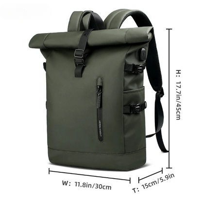 Niki | 3-in-1 Bike Pannier Backpack with Roll-Top