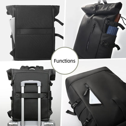 Niki | 3-in-1 Bike Pannier Backpack with Roll-Top