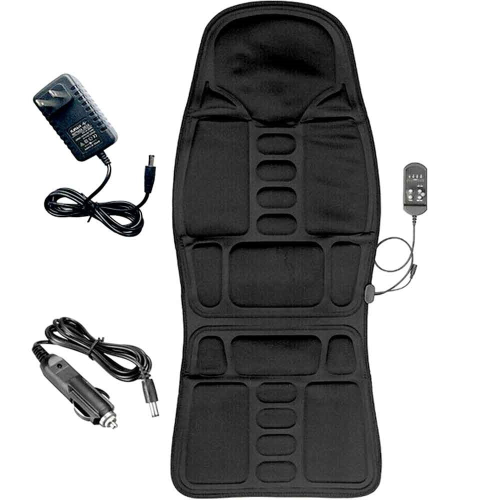 Niki | 8-Mode Heated Massage Chair Pad for Back, Neck & Full-Body Relaxation – Perfect for Car & Home
