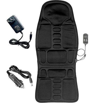 Niki | 8-Mode Heated Massage Chair Pad for Back, Neck & Full-Body Relaxation – Perfect for Car & Home