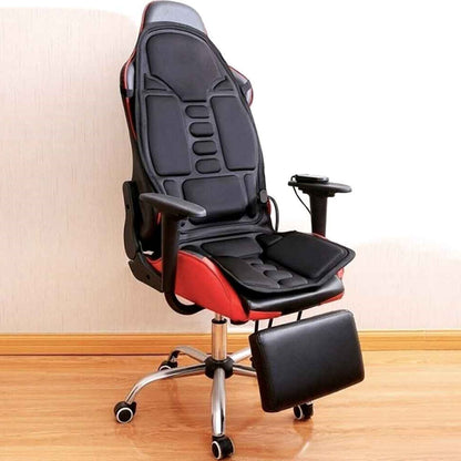Niki | 8-Mode Heated Massage Chair Pad for Back, Neck & Full-Body Relaxation – Perfect for Car & Home